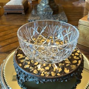 Beautiful water for Crystal bowl marked Waterford